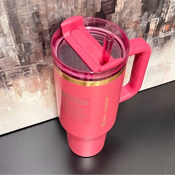 Yesss the SOLD OUT Berry Glitter 2024 Starbucks Stanley 40 oz Tumbler - Picture 8 of 10